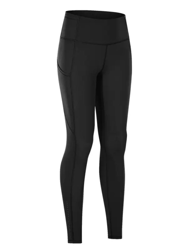 Wide Waistband Sports Leggings Trendsi