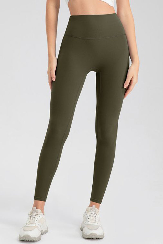 High Waist Skinny Active Pants Trendsi