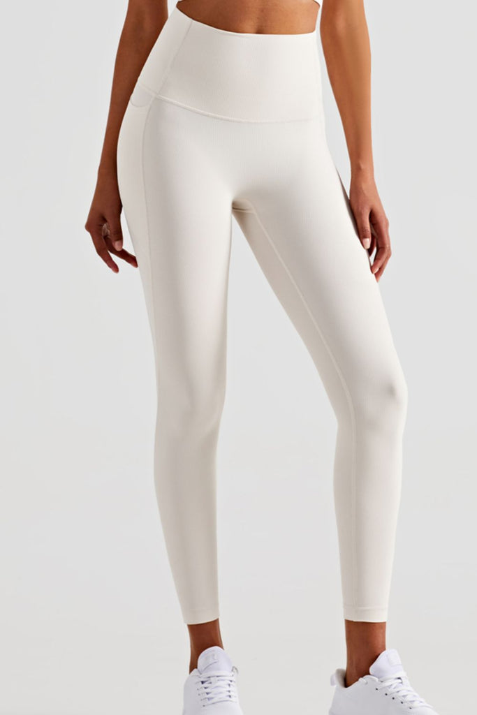 Soft and Breathable High-Waisted Yoga Leggings Trendsi