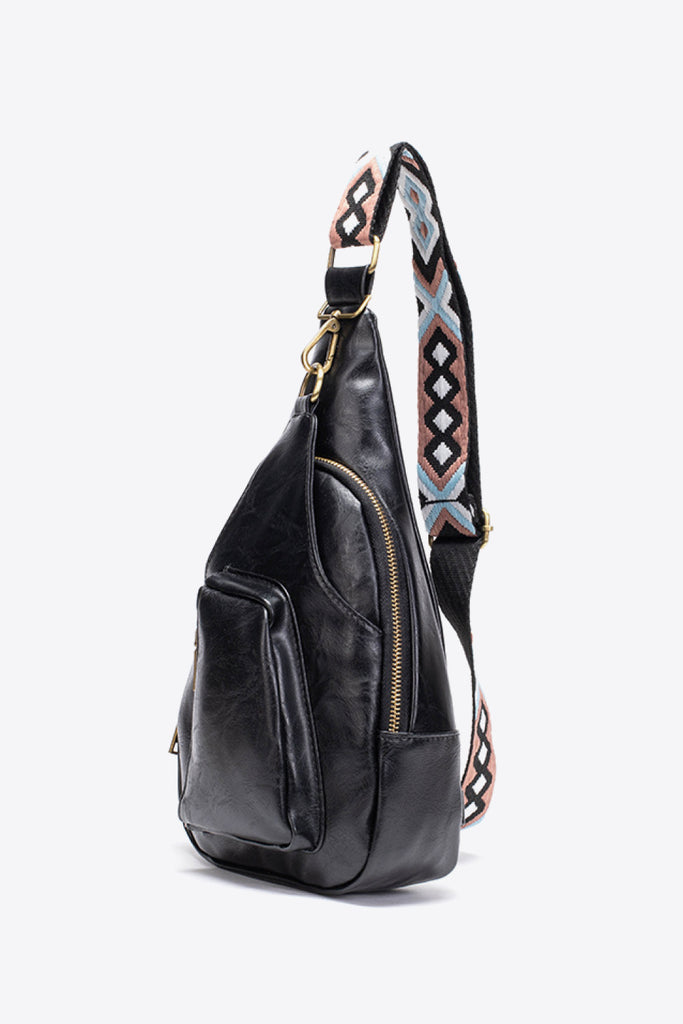 All The Feels PU Leather Sling Bag Trendsi