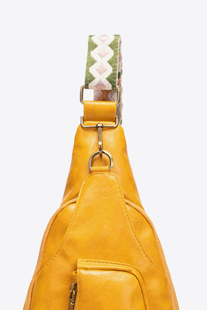 All The Feels PU Leather Sling Bag Trendsi