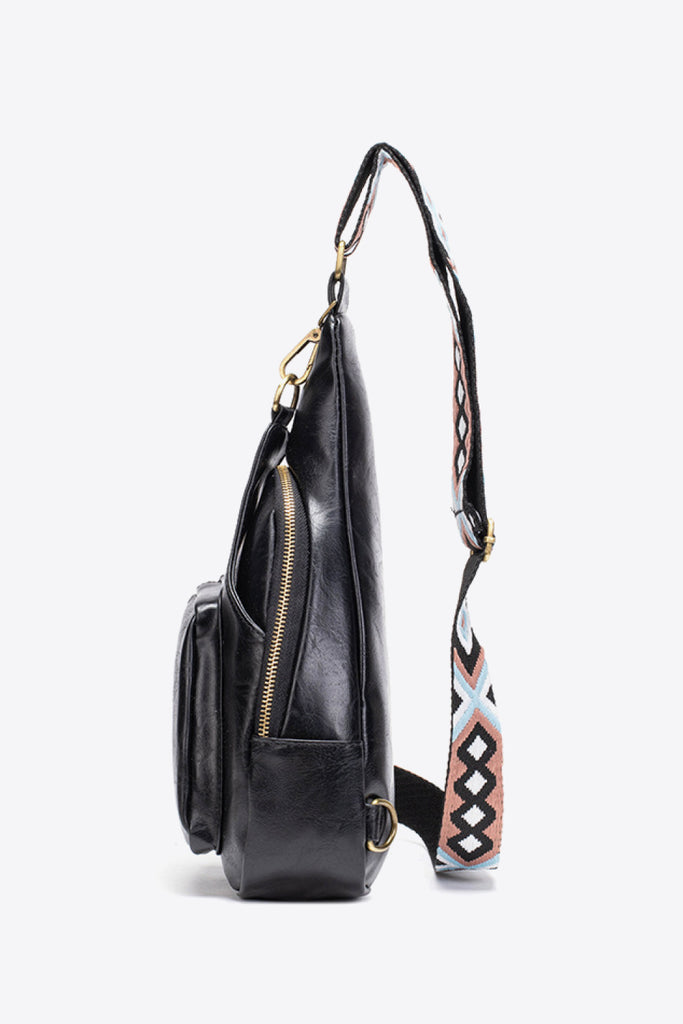 All The Feels PU Leather Sling Bag Trendsi