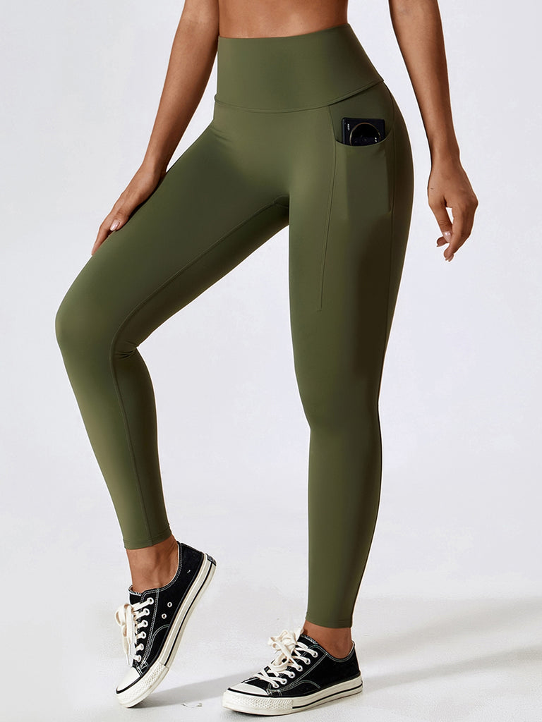 Wide Waistband Sports Pants Trendsi