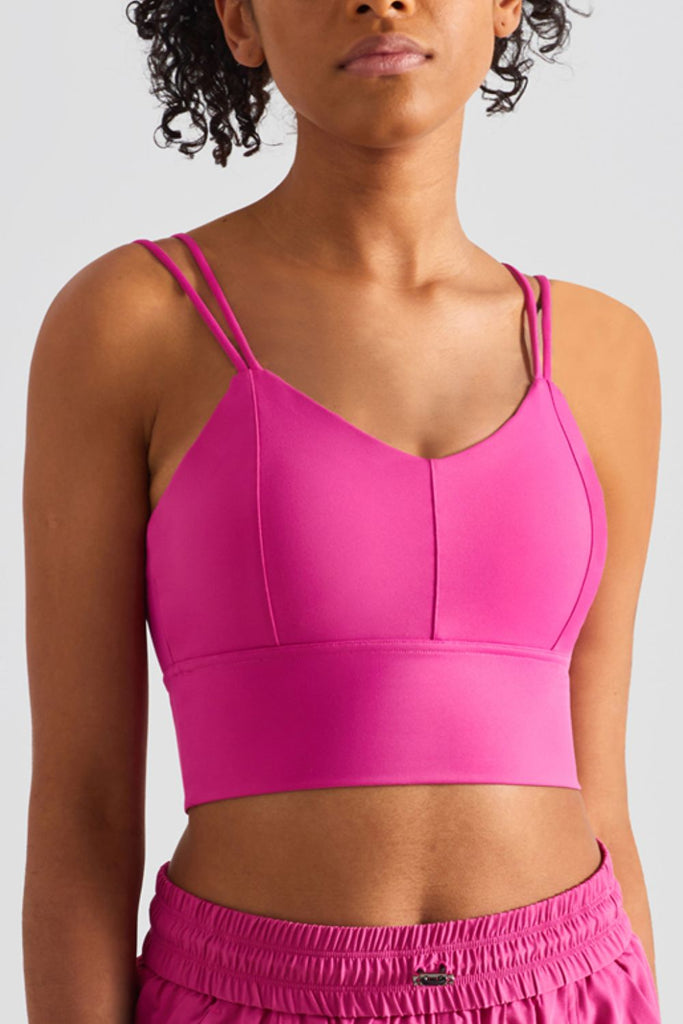 Double-Strap Sports Bra Trendsi