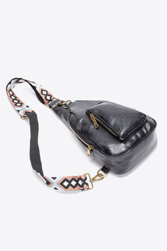 All The Feels PU Leather Sling Bag Trendsi