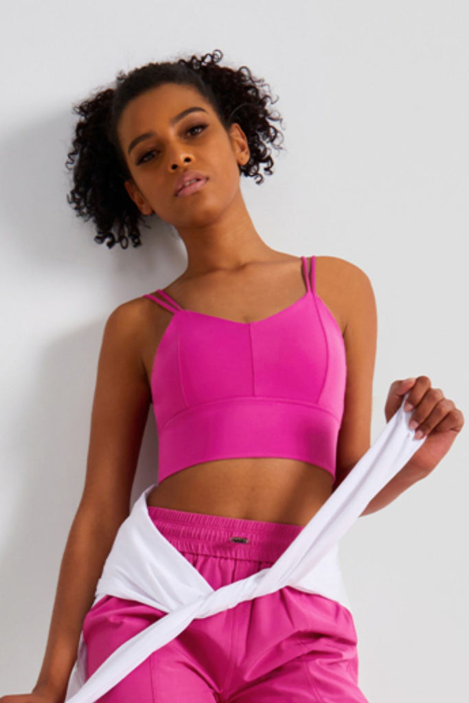 Double-Strap Sports Bra Trendsi