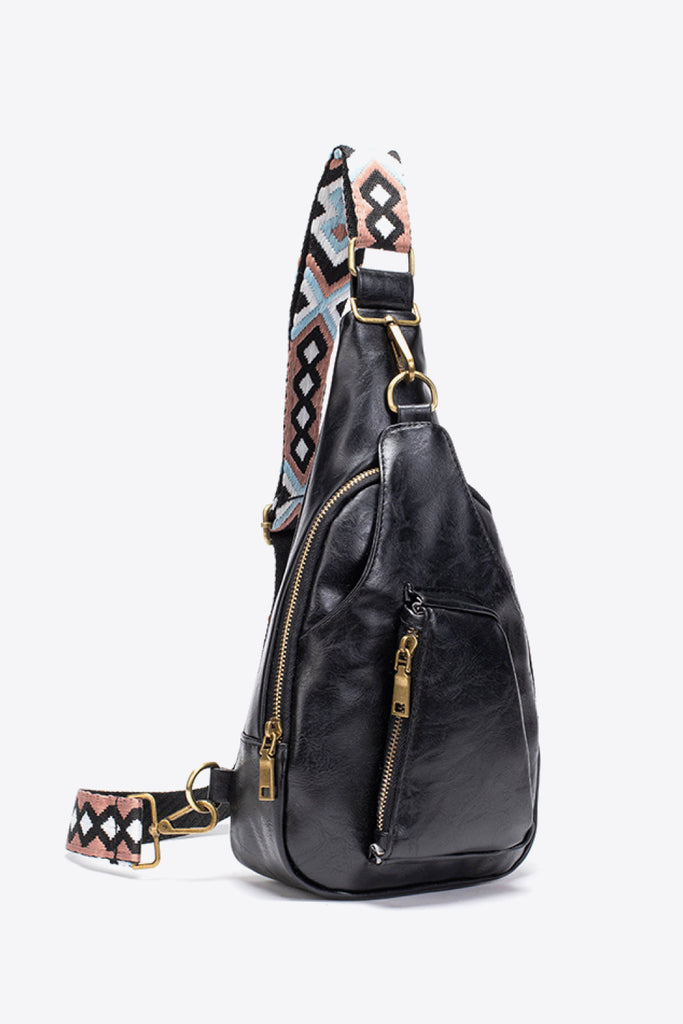 All The Feels PU Leather Sling Bag Trendsi