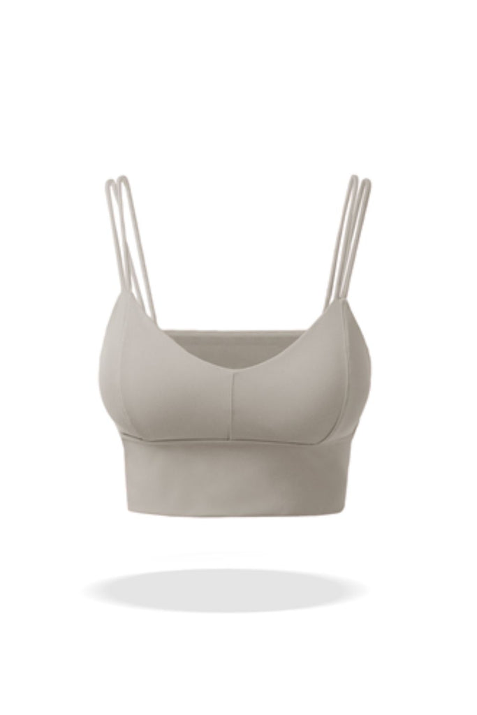 Double-Strap Sports Bra Trendsi