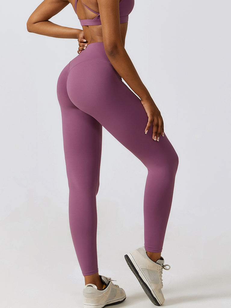 Wide Waistband Sports Pants Trendsi