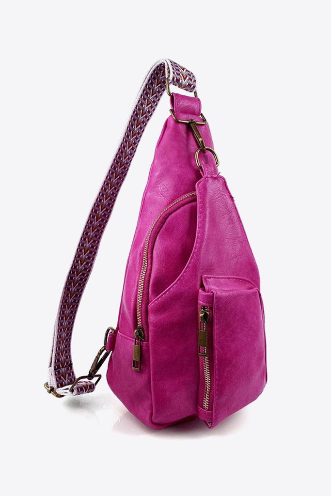 All The Feels PU Leather Sling Bag Trendsi