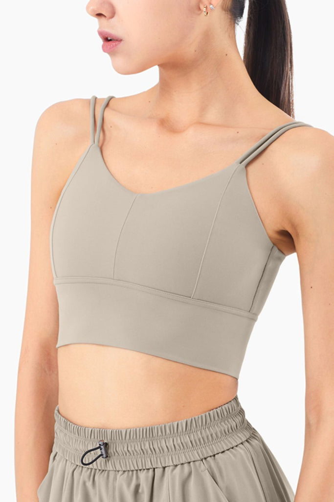 Double-Strap Sports Bra Trendsi