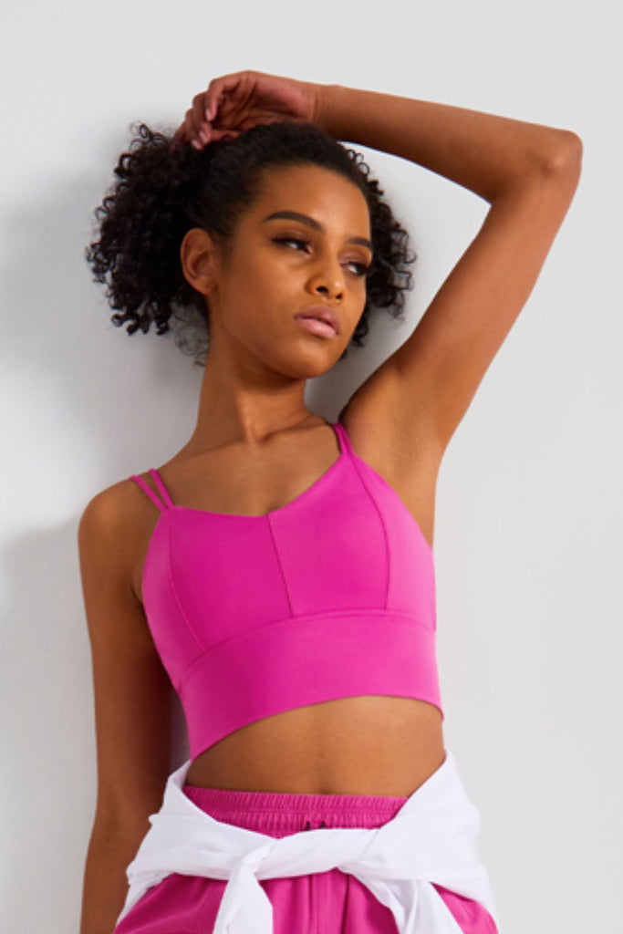 Double-Strap Sports Bra Trendsi