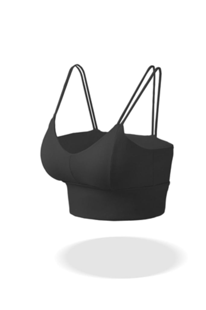 Double-Strap Sports Bra Trendsi