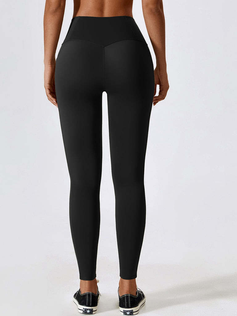 Wide Waistband Sports Pants Trendsi