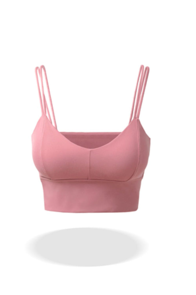 Double-Strap Sports Bra Trendsi