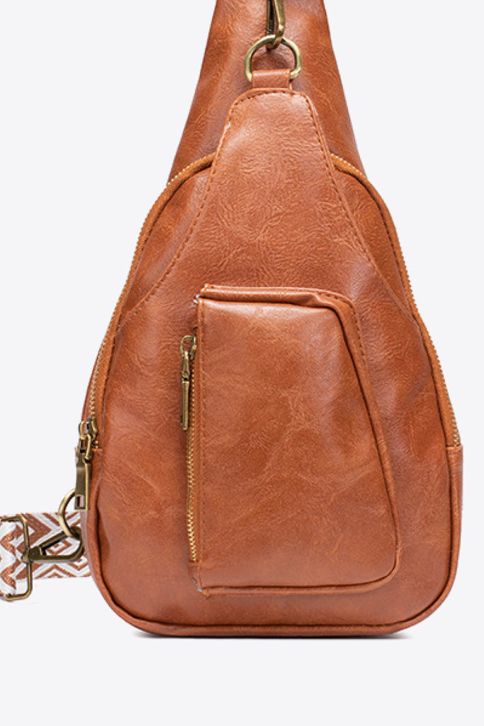 All The Feels PU Leather Sling Bag Trendsi