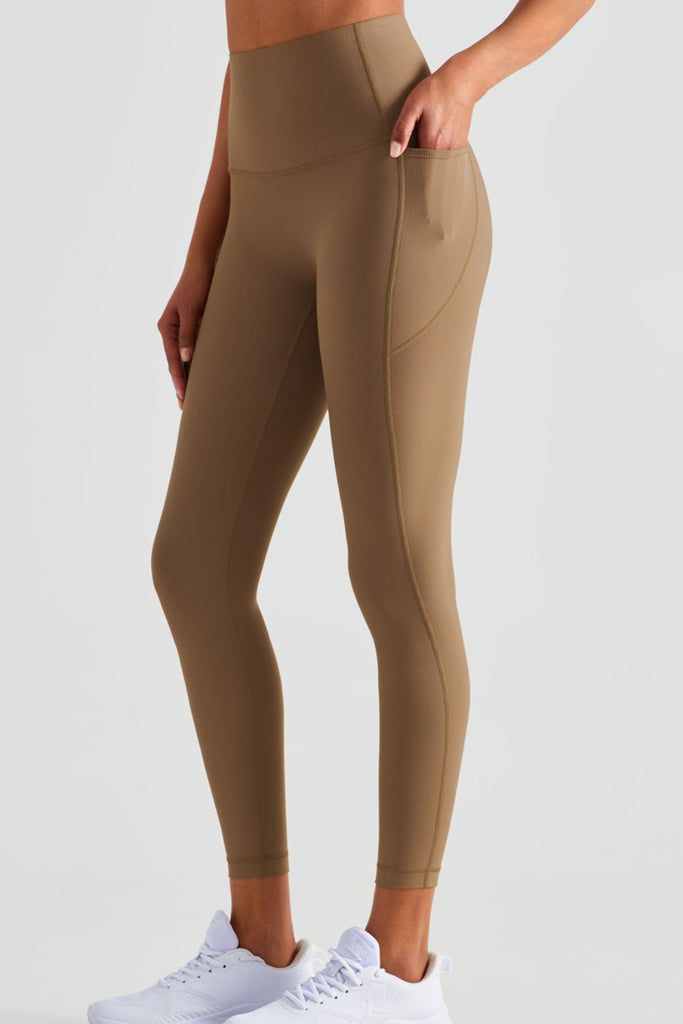 Soft and Breathable High-Waisted Yoga Leggings Trendsi