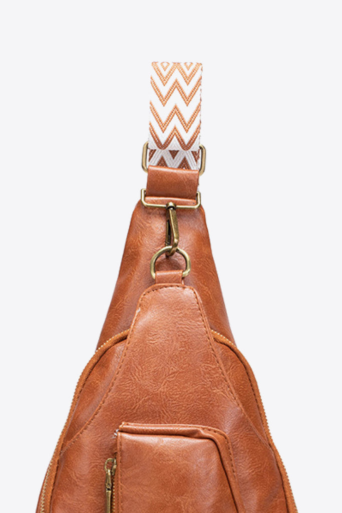 All The Feels PU Leather Sling Bag Trendsi