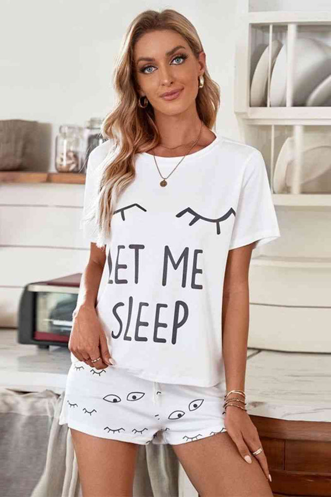 Let Me Sleep Lounge Set Trendsi