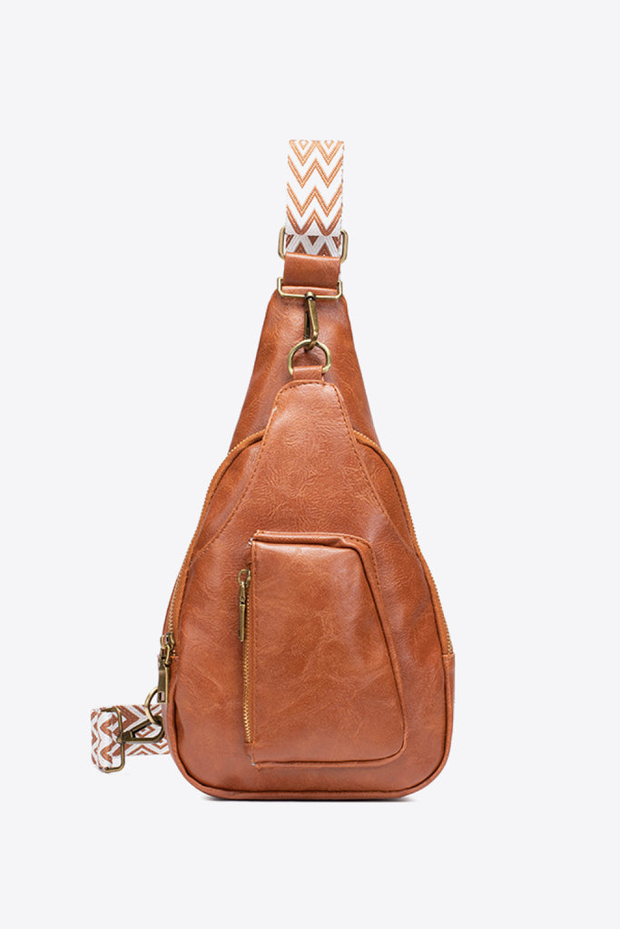 All The Feels PU Leather Sling Bag Trendsi