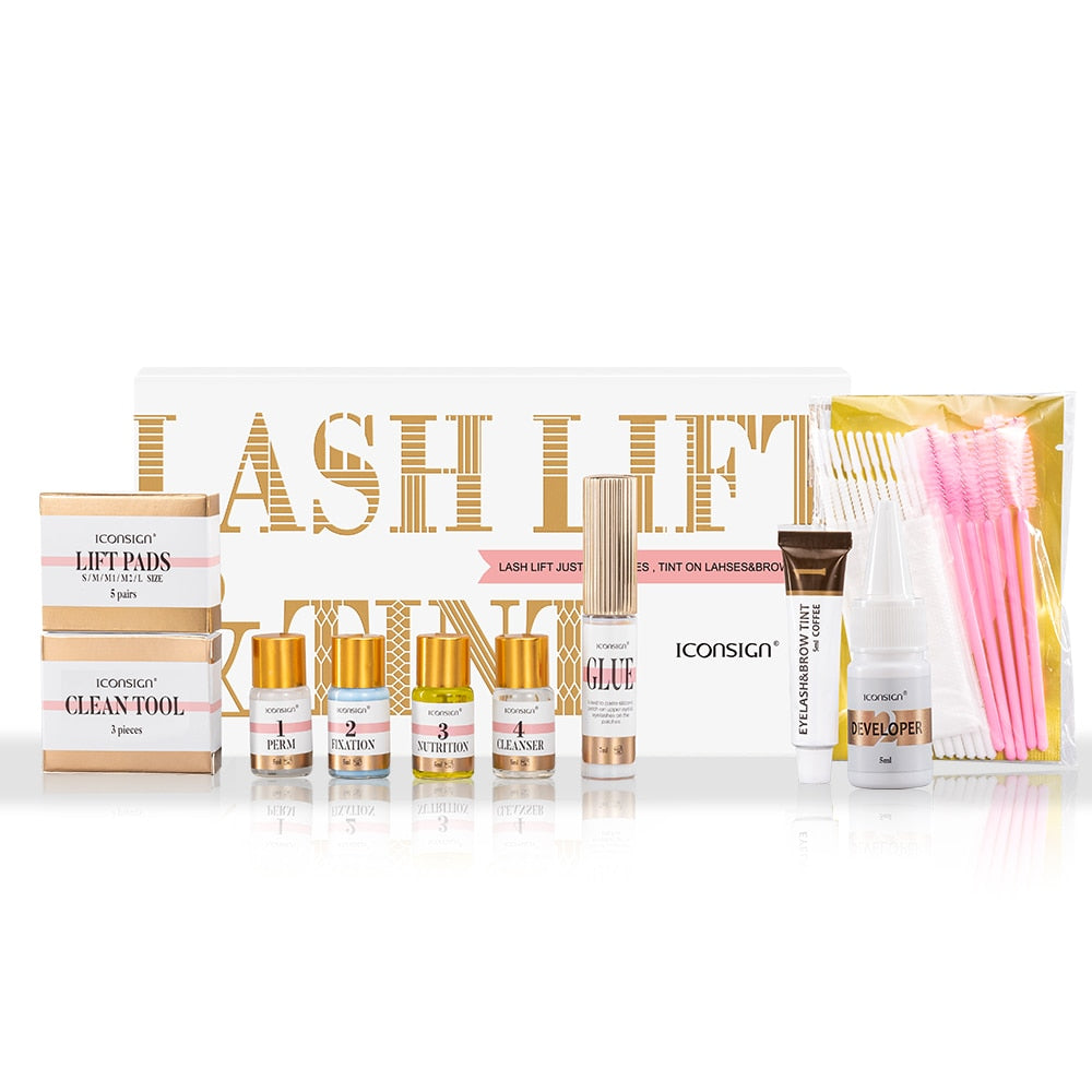 Perm Set Make Lashes Charming Lash Lift and Eyelash Eyebrow Dye Tint Kit the ModernMonroe