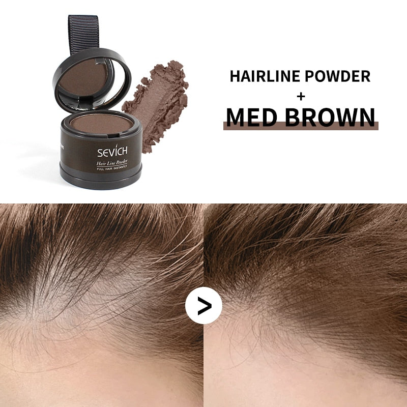 Water Proof hair line powder in hair color Edge control the ModernMonroe