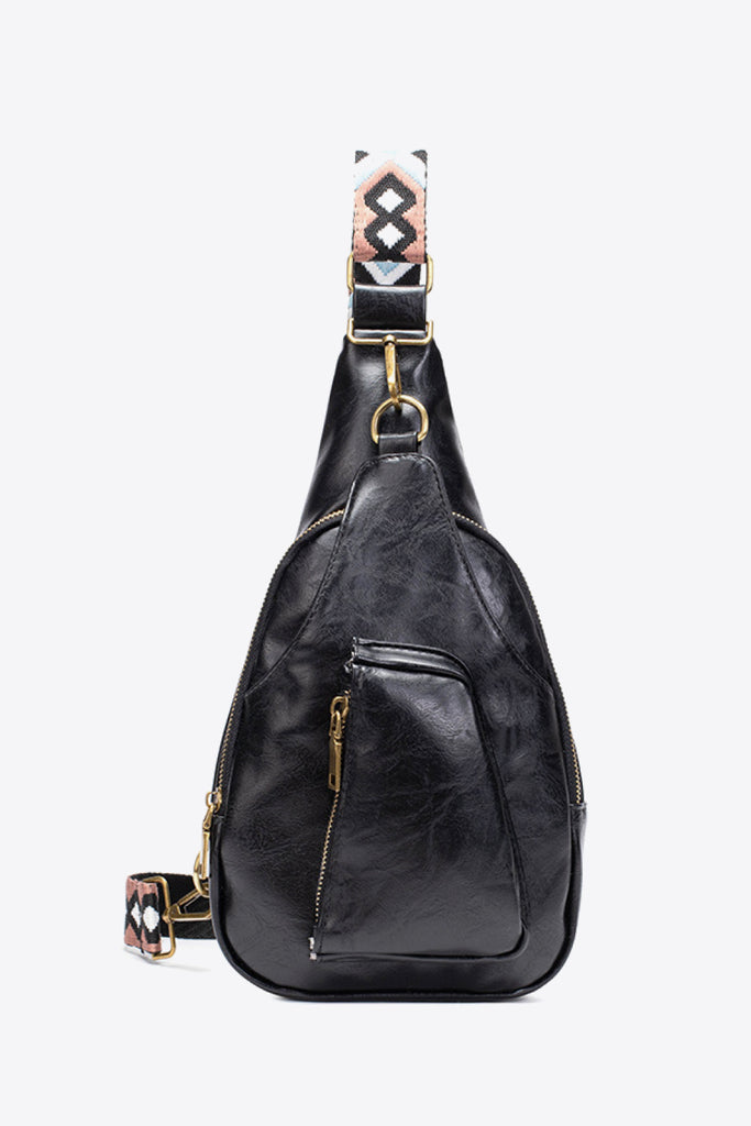 All The Feels PU Leather Sling Bag Trendsi