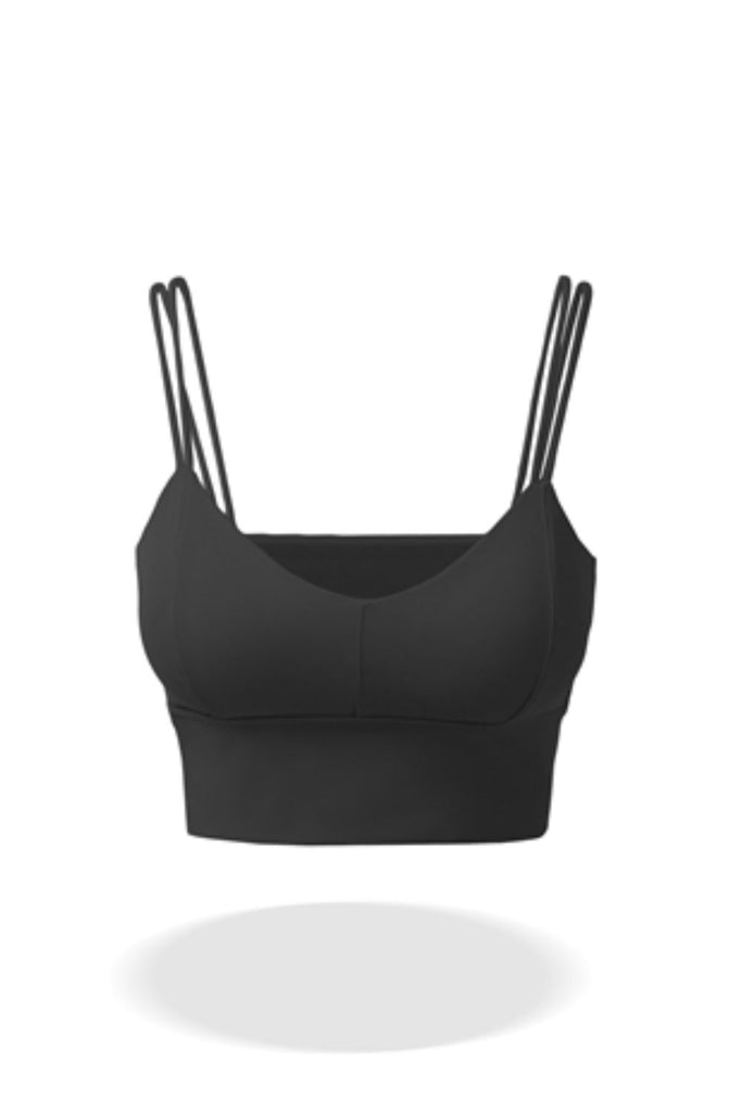 Double-Strap Sports Bra Trendsi