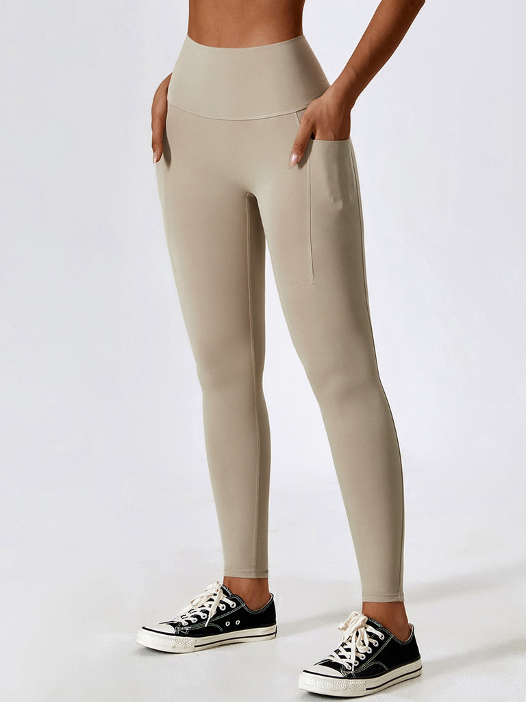 Wide Waistband Sports Pants Trendsi