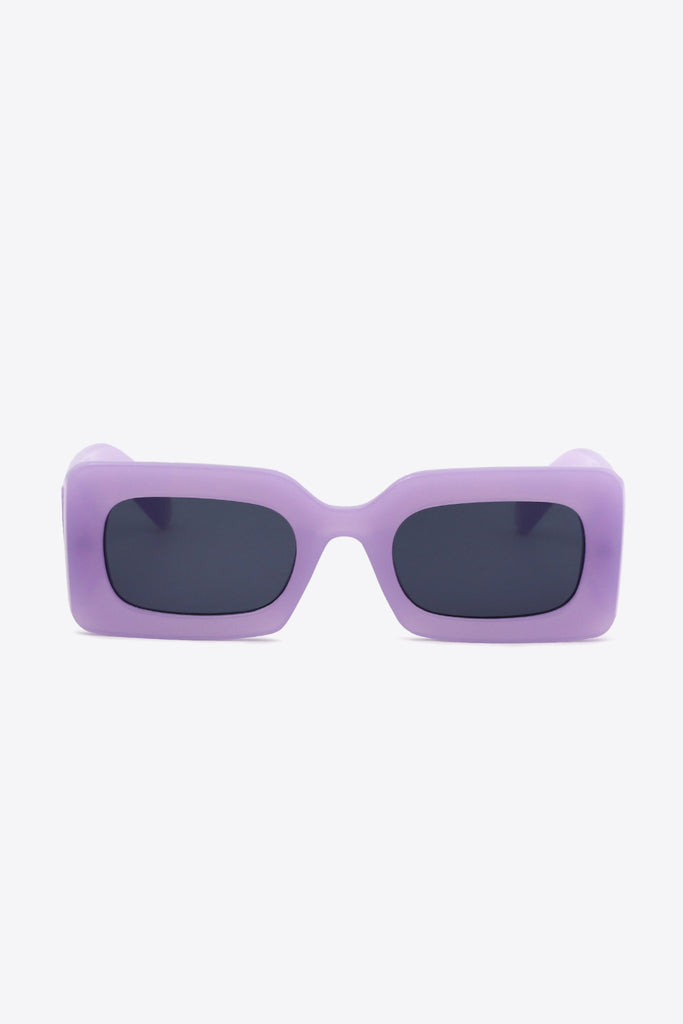 Polycarbonate Frame Rectangle Sunglasses Trendsi