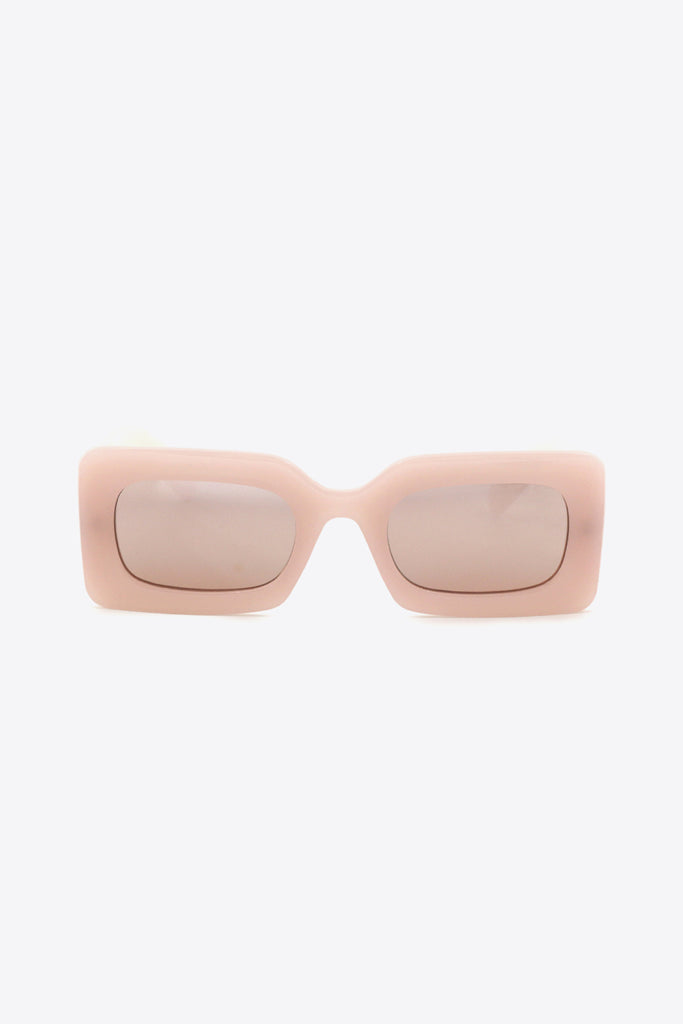 Polycarbonate Frame Rectangle Sunglasses Trendsi