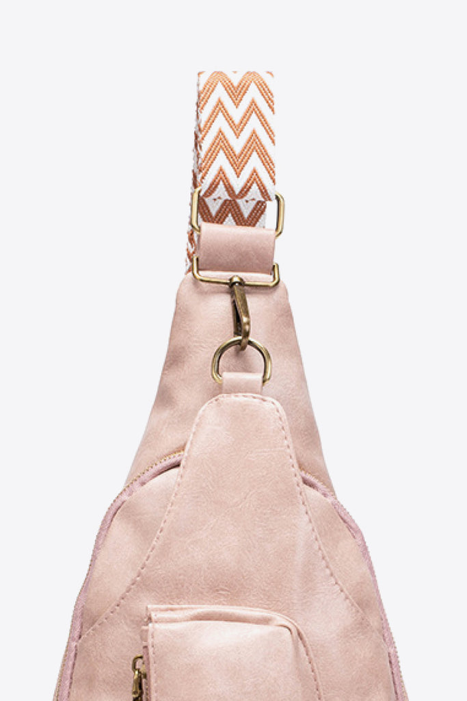 All The Feels PU Leather Sling Bag Trendsi