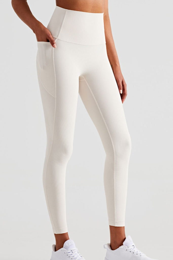 Soft and Breathable High-Waisted Yoga Leggings Trendsi