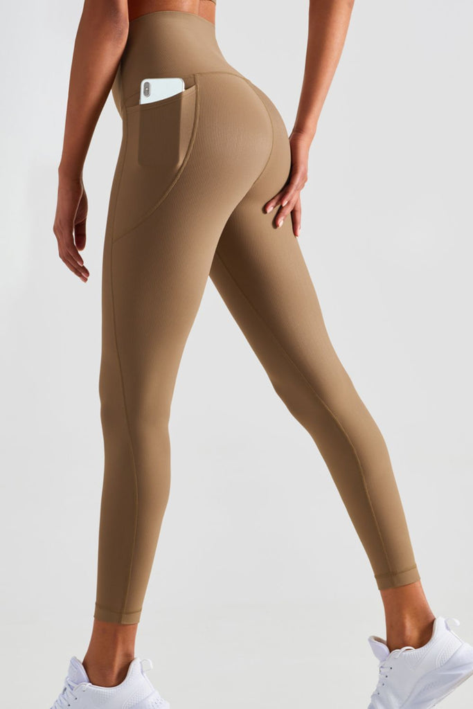 Soft and Breathable High-Waisted Yoga Leggings Trendsi